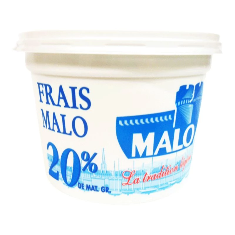 Fromage frais 20% 500g - MALO