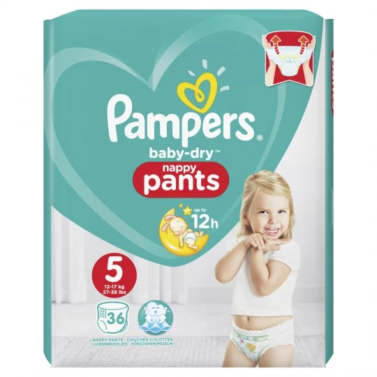 Baby diaper pants T5 x36 - PAMPERS