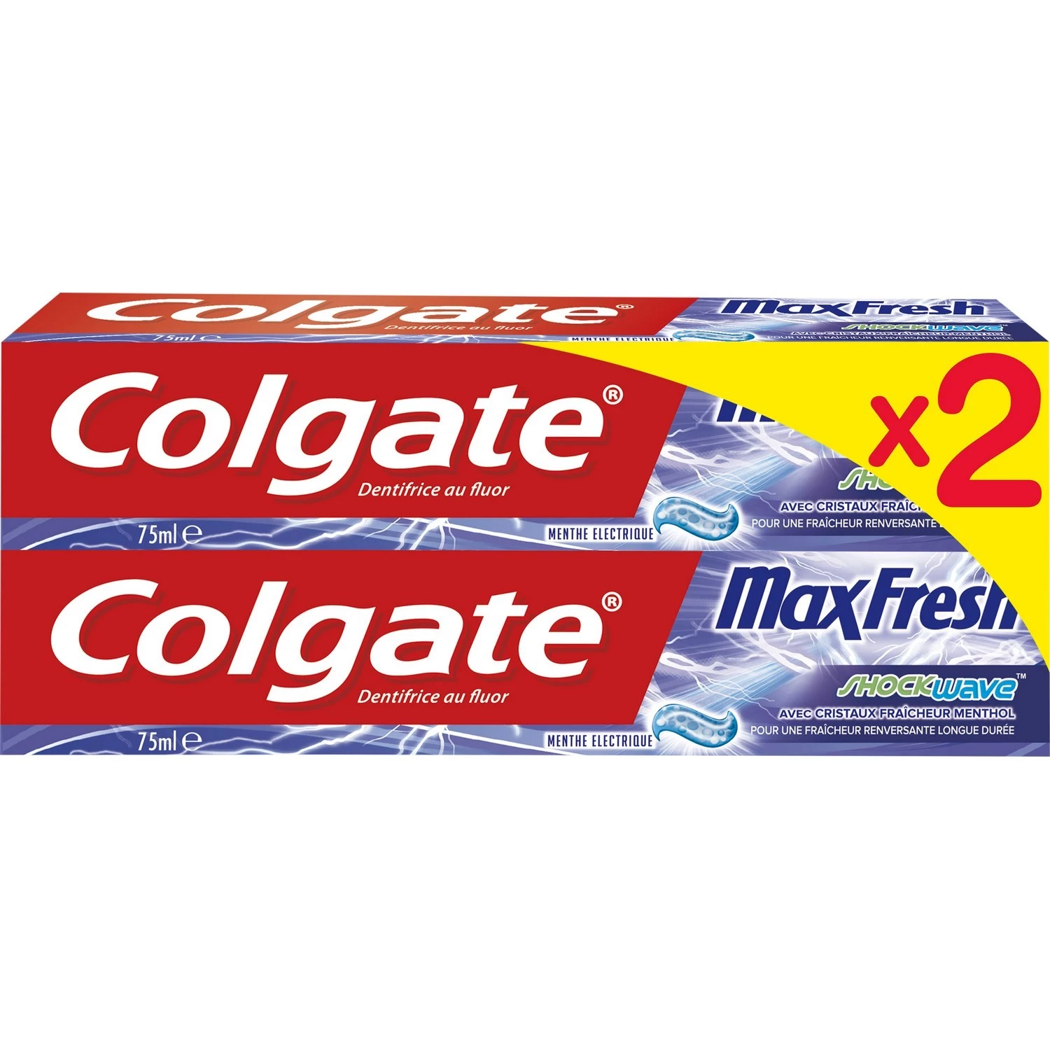 Зубная паста Максфреш 2x75мл - COLGATE