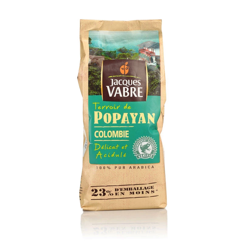 Ground Coffee Notes from Popayan Colombia 250g - JACQUES VABRE
