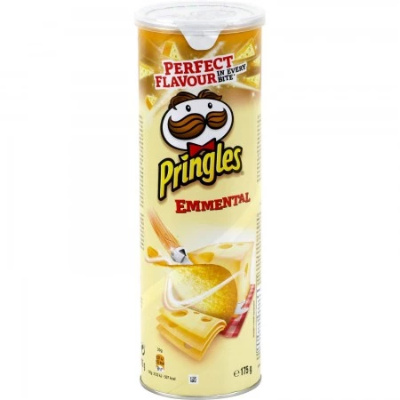Emmental Flavor Crisps, 175g - PRINGLES