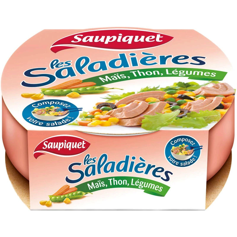 Saladieres Mais Thon Leg.160g
