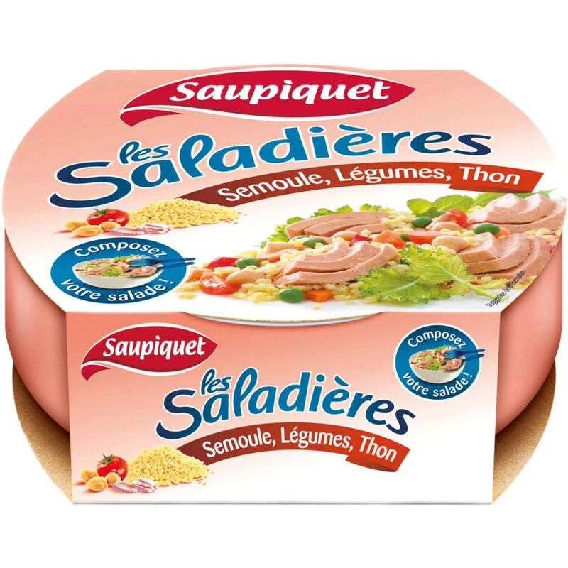 Saladieres Sem/leg.thon 160g S