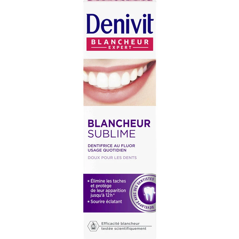 Dentifrice blancheur sublime 50ml - DENIVIT
