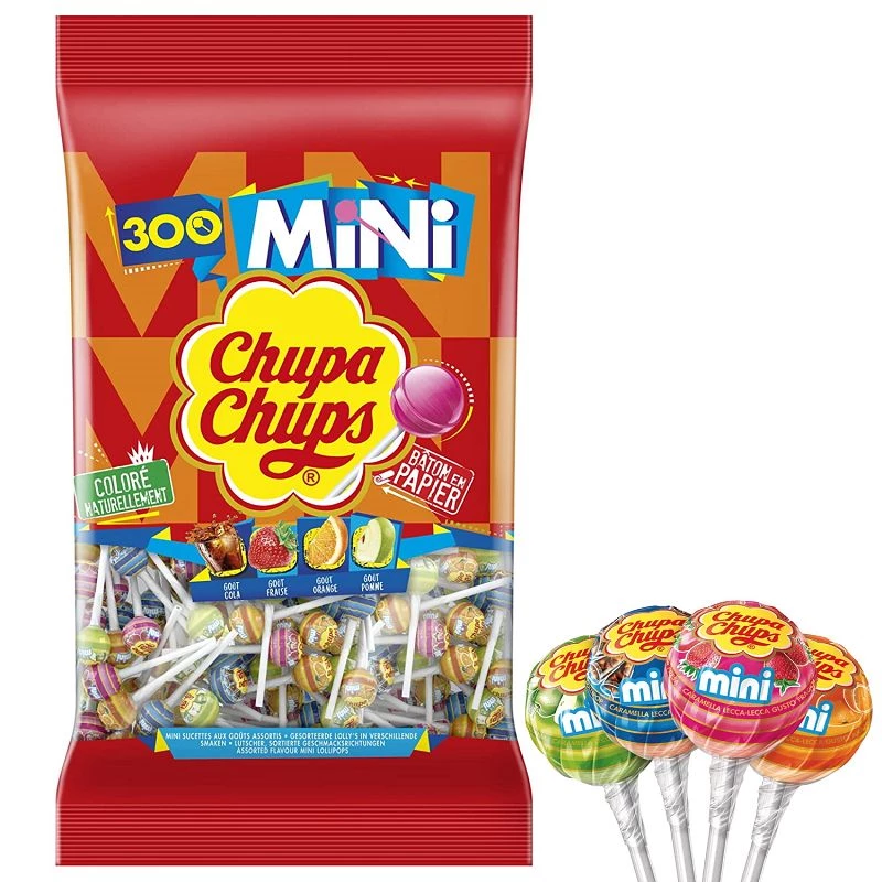 Kẹo mút mini cổ điển x300 - CHUPA CHUPS