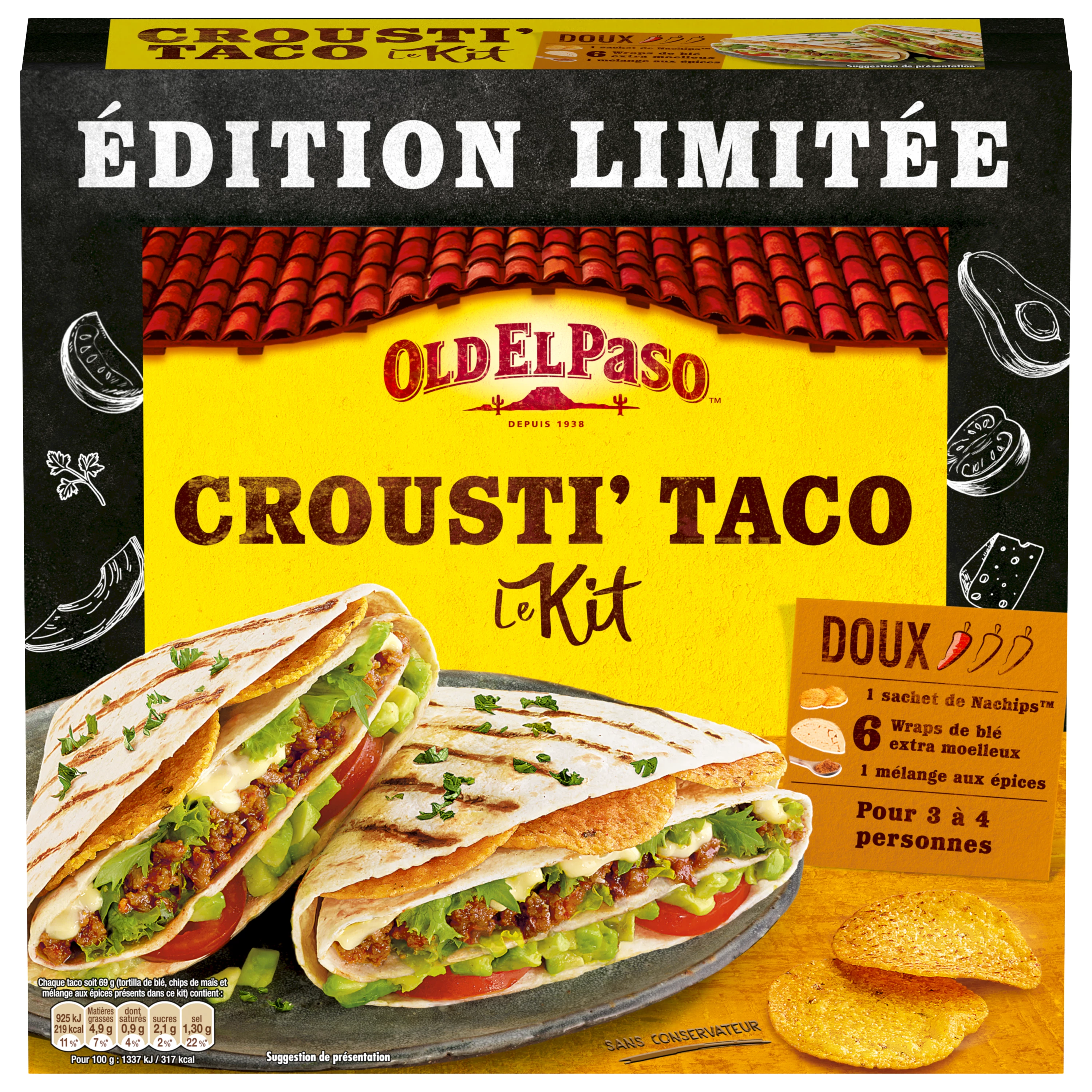 Taco Crousti kit - OLD EL PASO