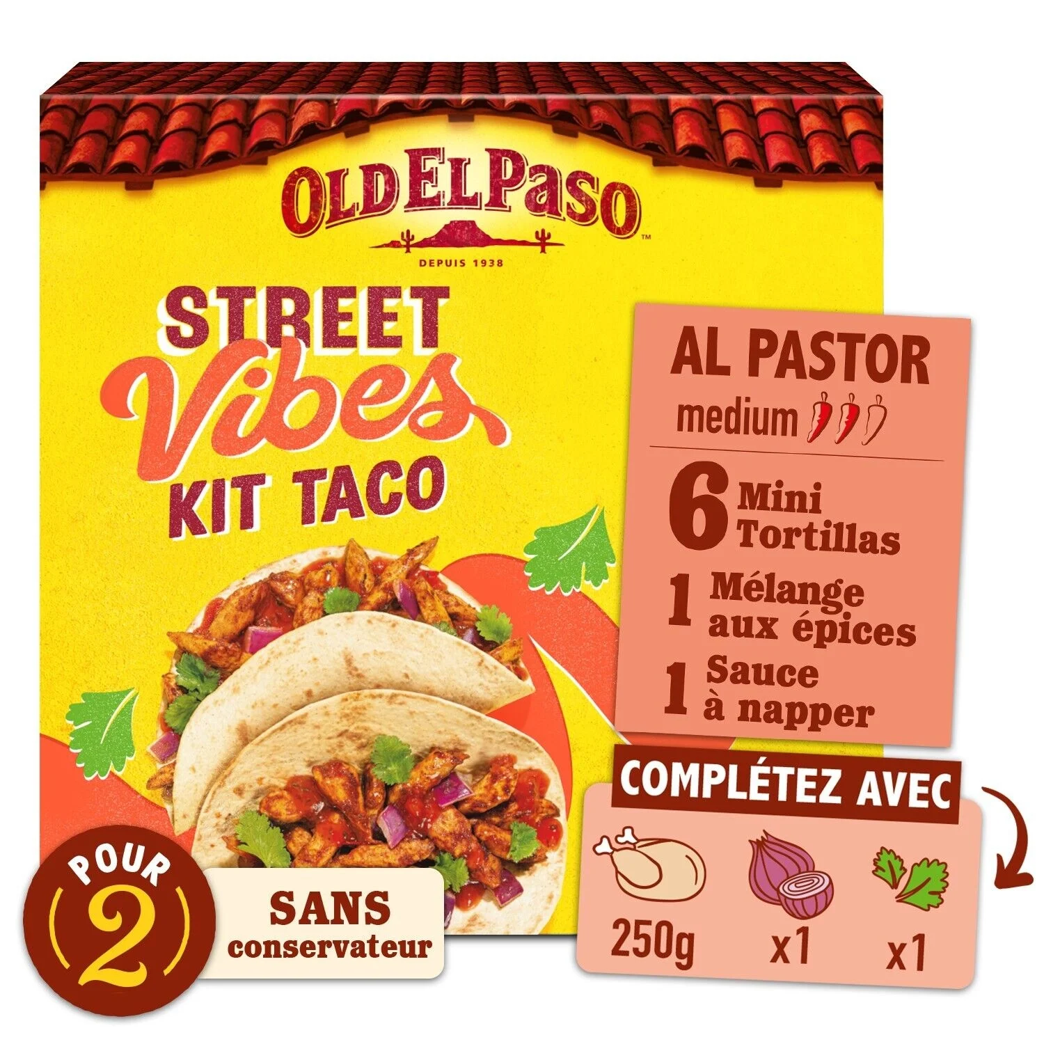 Bánh Tortilla Le Kit Taco 275g - Old El Paso