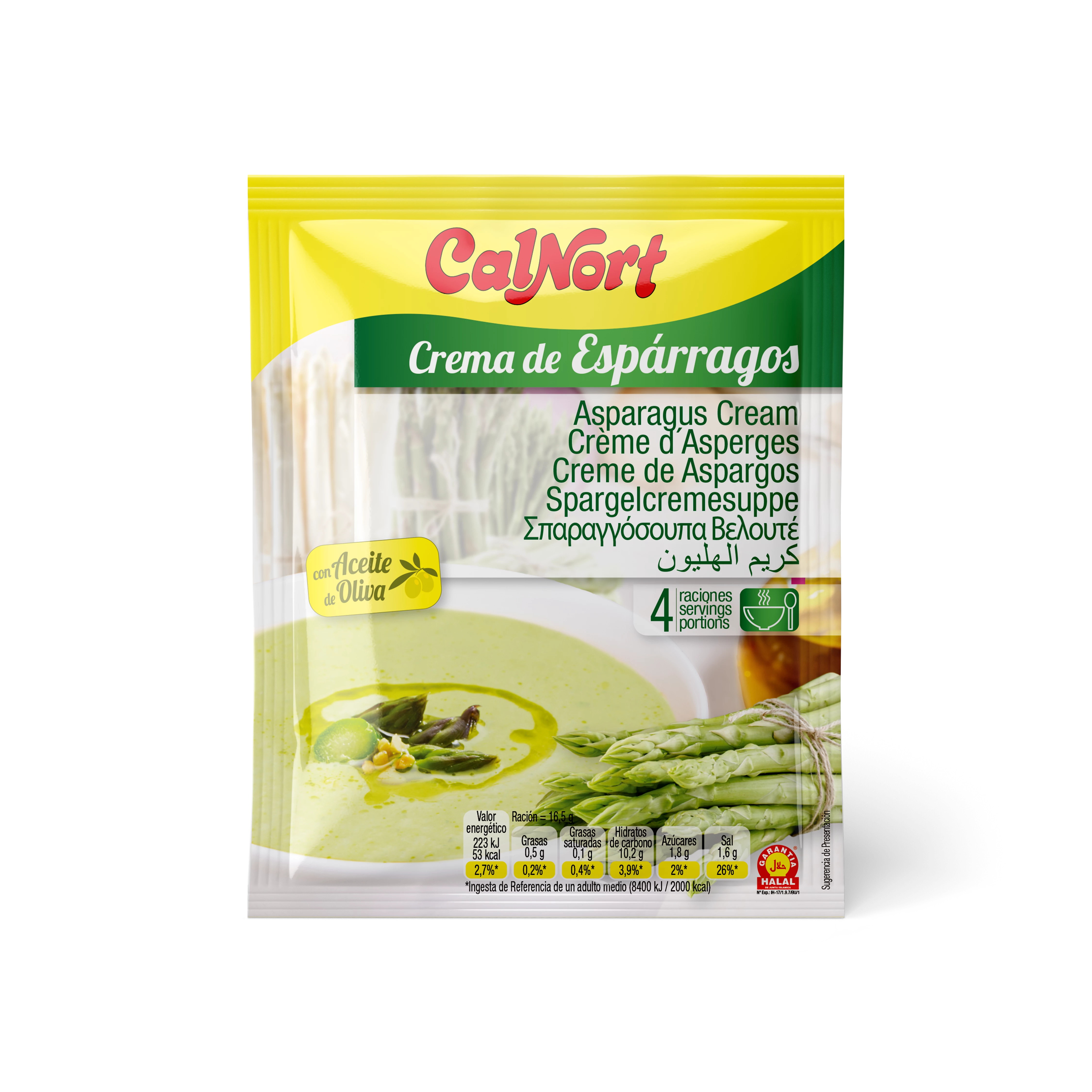 Asparagus Cream Bag 66 G - CALNORT
