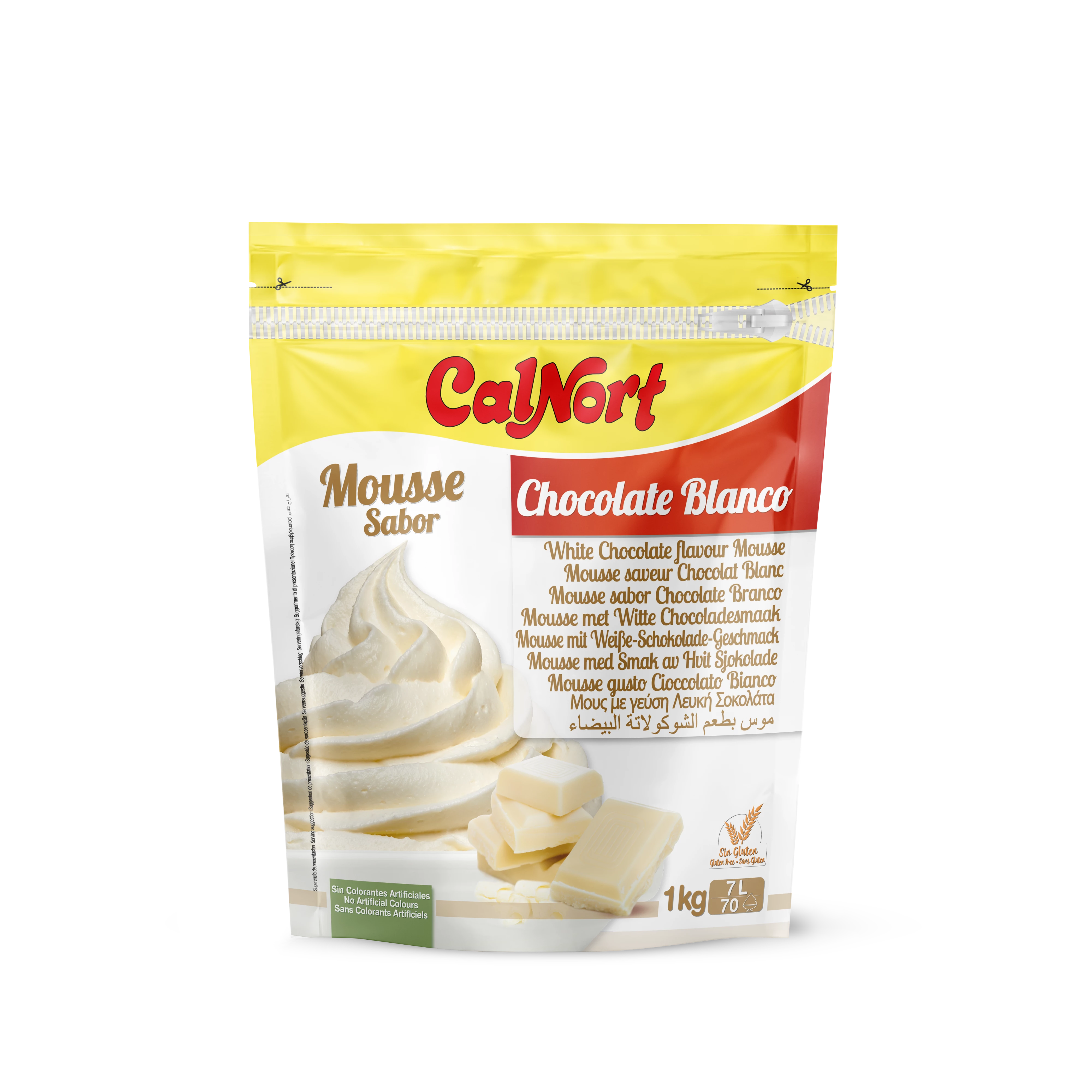ホワイトチョコレート風味のムース 1kg - CALNORT