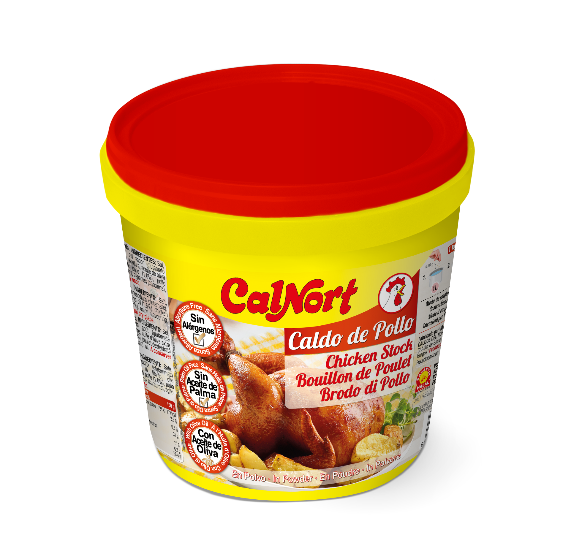 Grossiste Bouillon De Poulet Sans Allergénes 1 Kg CALNORT