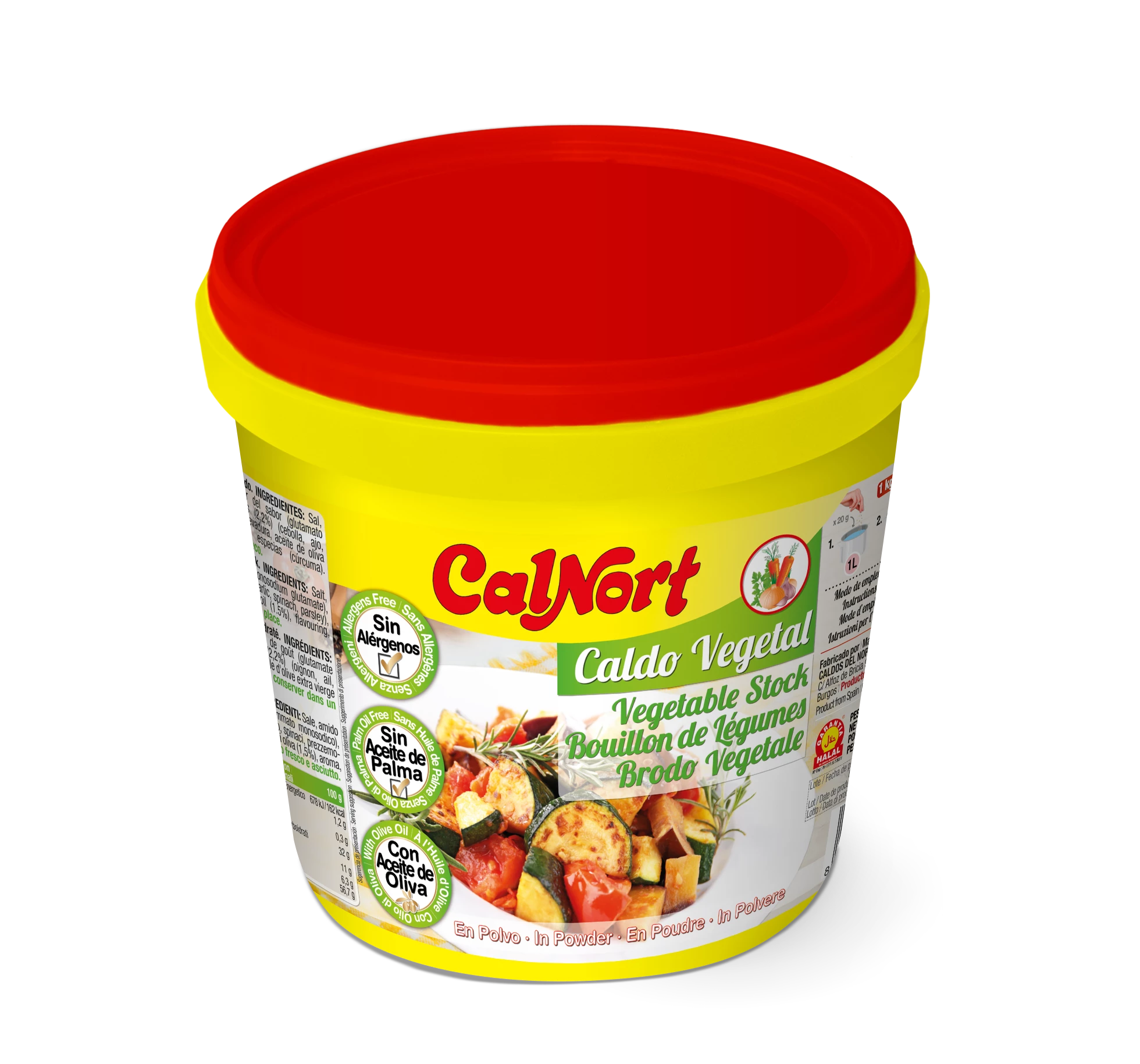 アレルゲンフリーの野菜スープ 1kg - CALNORT
