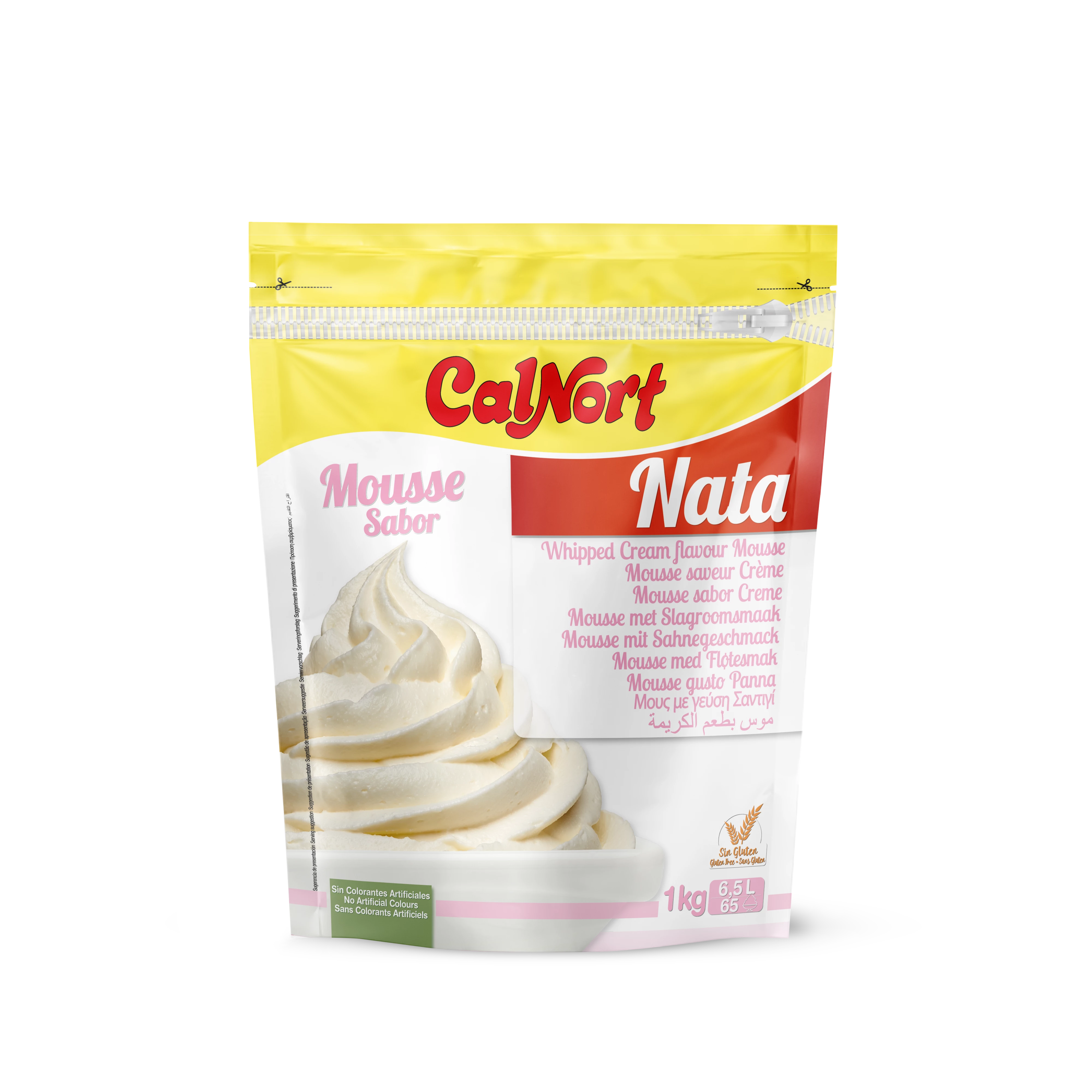 Cream Flavor Mousse 1 Kg - CALNORT