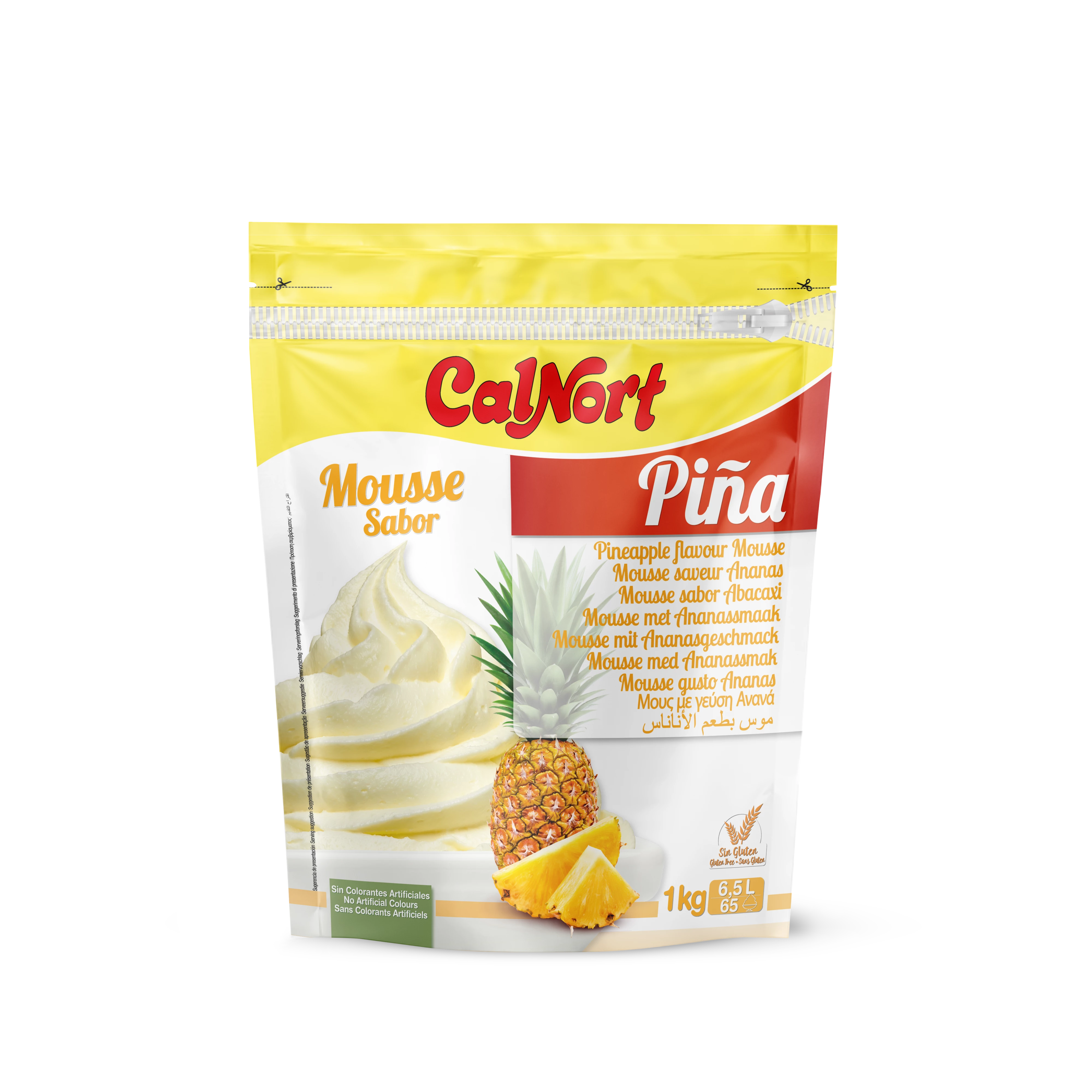 パイナップル風味のムース 1kg - CALNORT