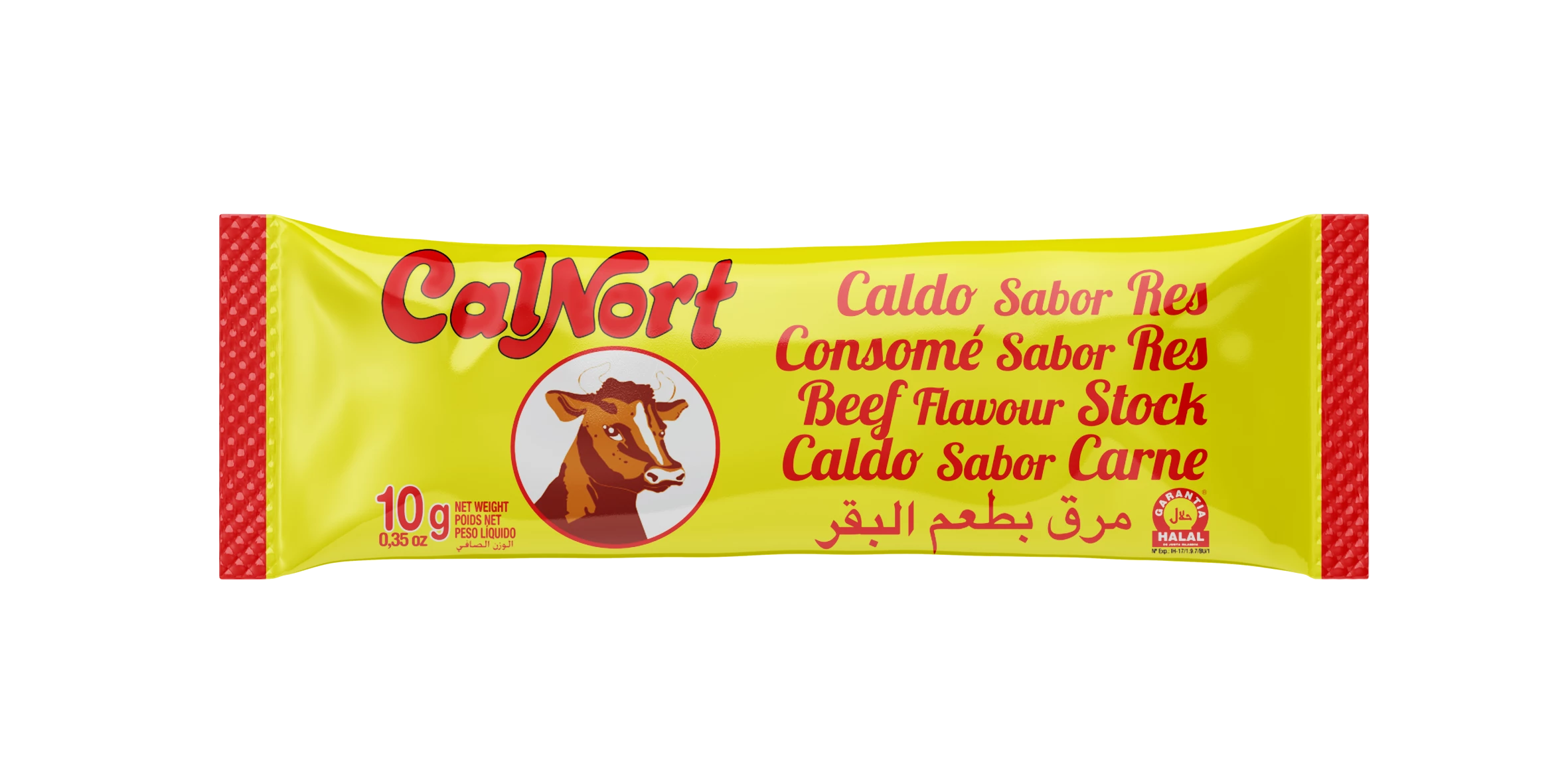 Brodo al gusto di manzo in bastoncini 10g 100 bastoncini - CALNORT