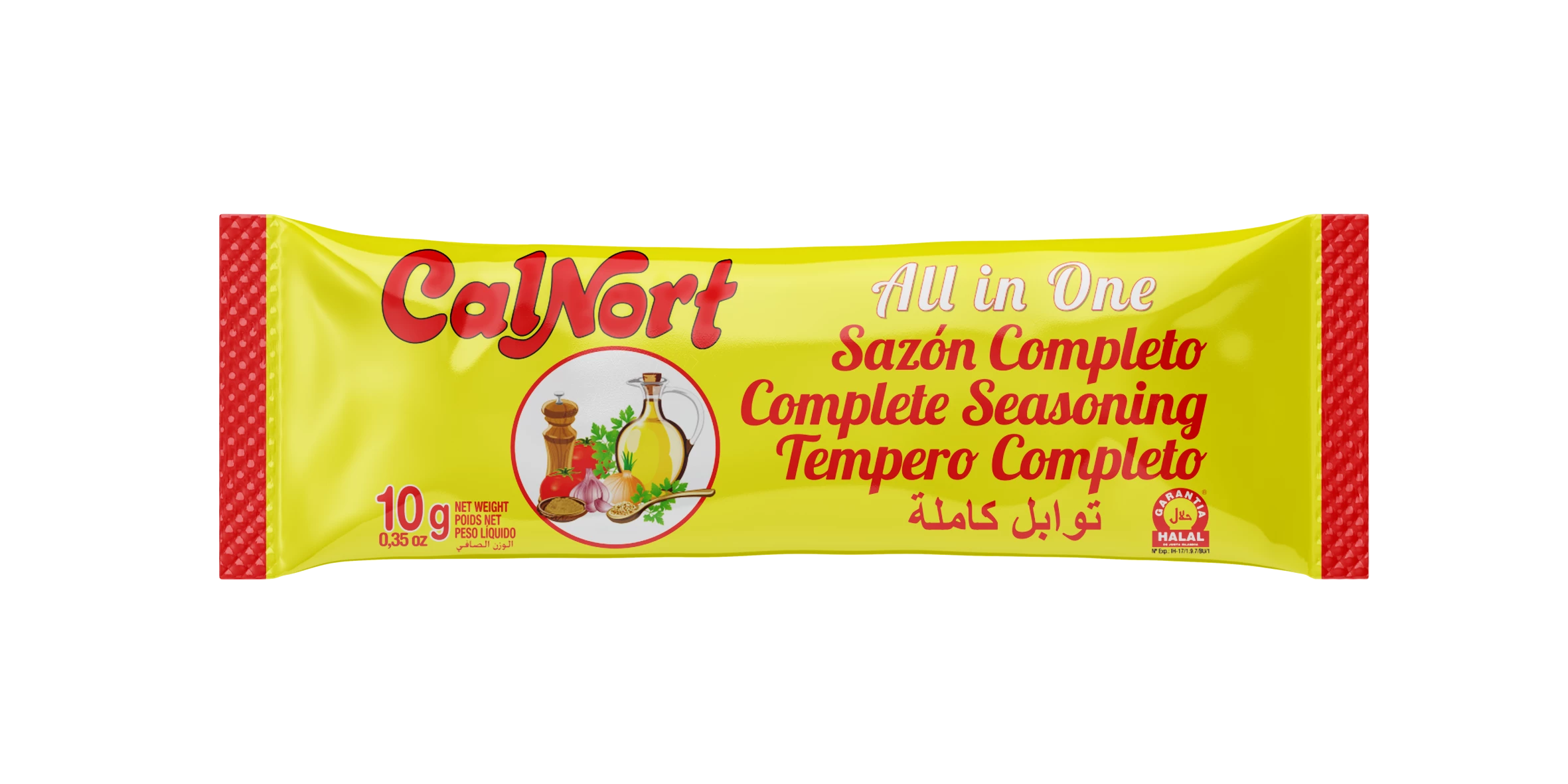 Bastoncino di condimento completo 10g 100 bastoncini - CALNORT