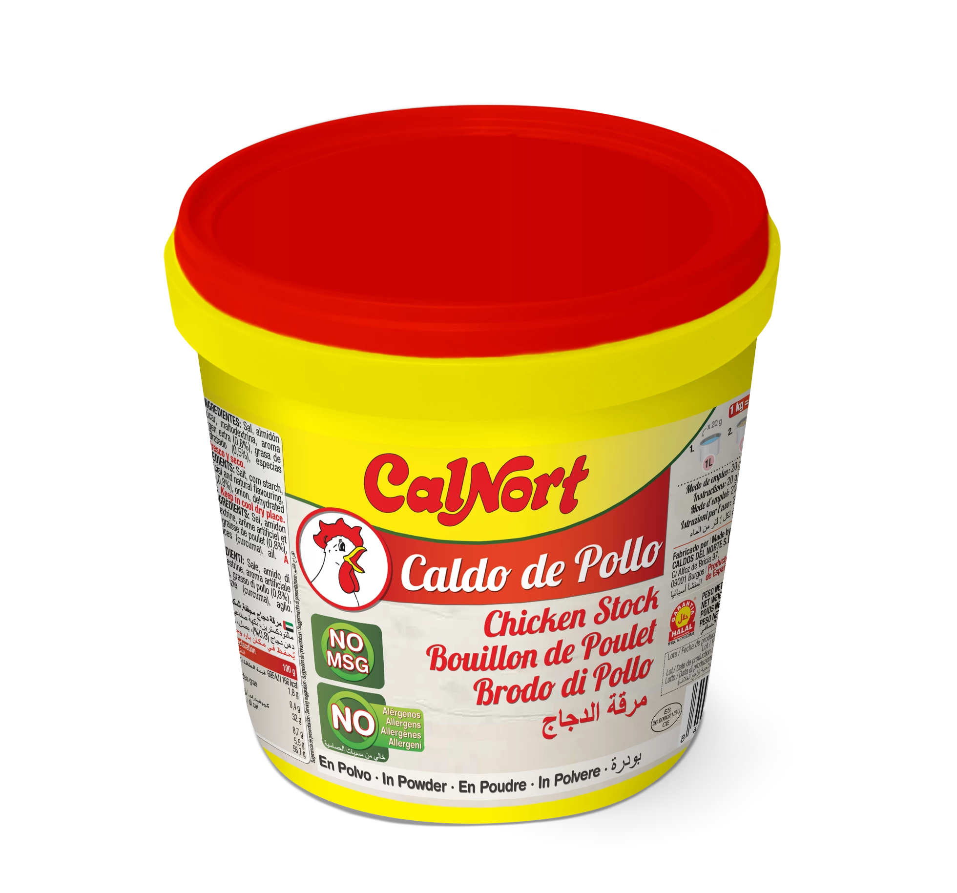 鸡汤 Sas 味精 1 公斤 - CALNORT