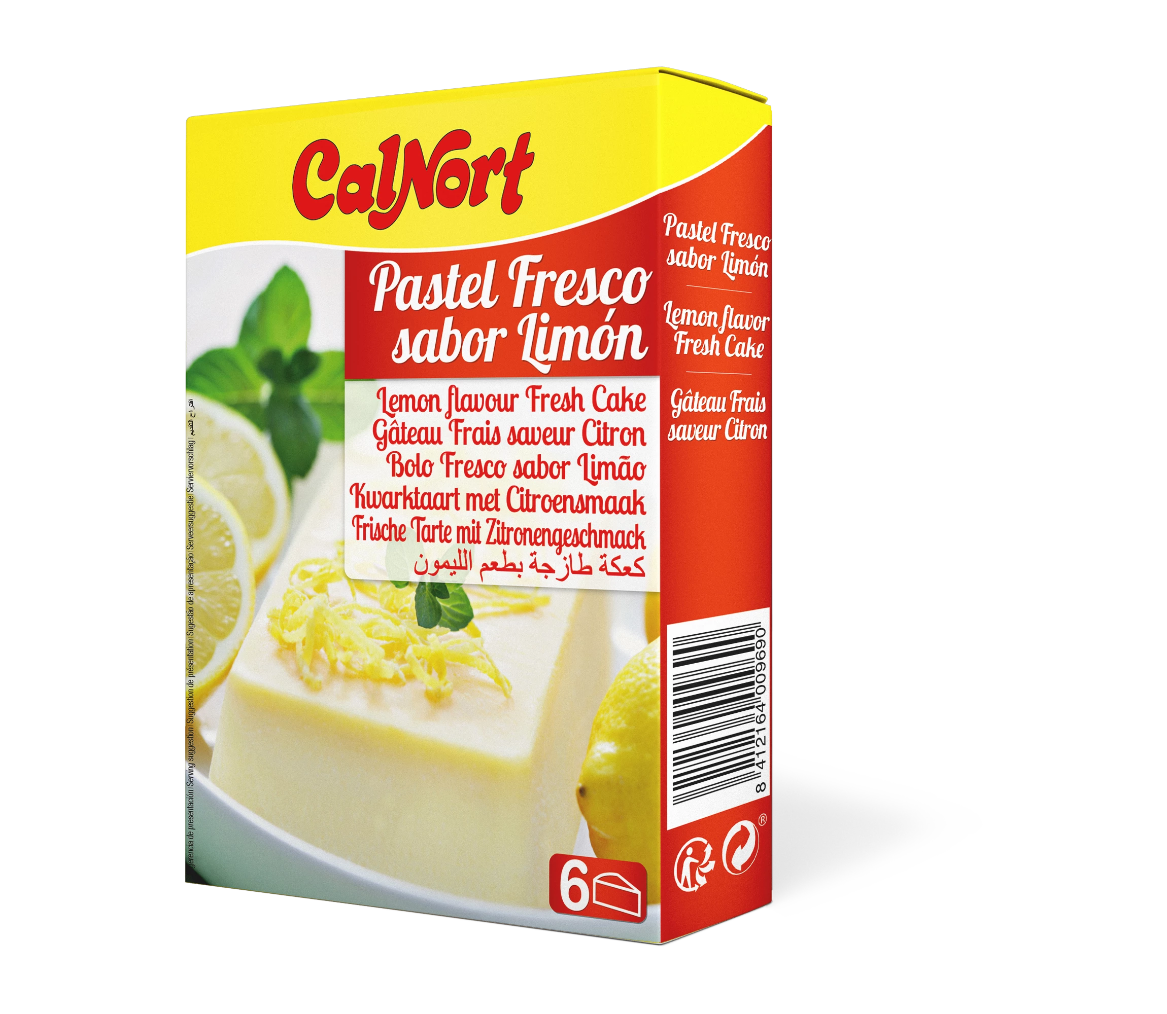 Lemon Cake Preparation 1 X 75 G - CALNORT