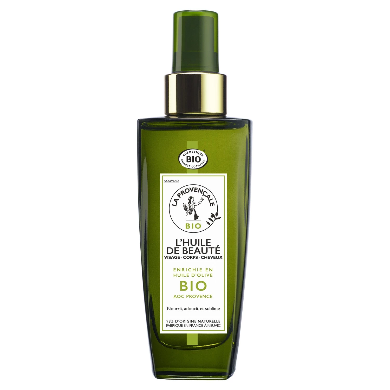 Huile de beauté à l'huile d'olive BIO 100ml - LA PROVENÇALE