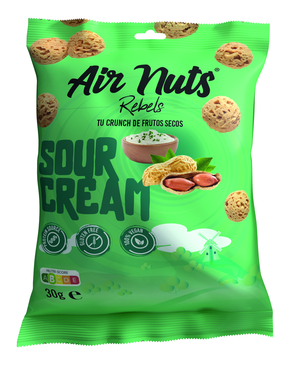 Kem chua hạt không khí 30g - Airnuts