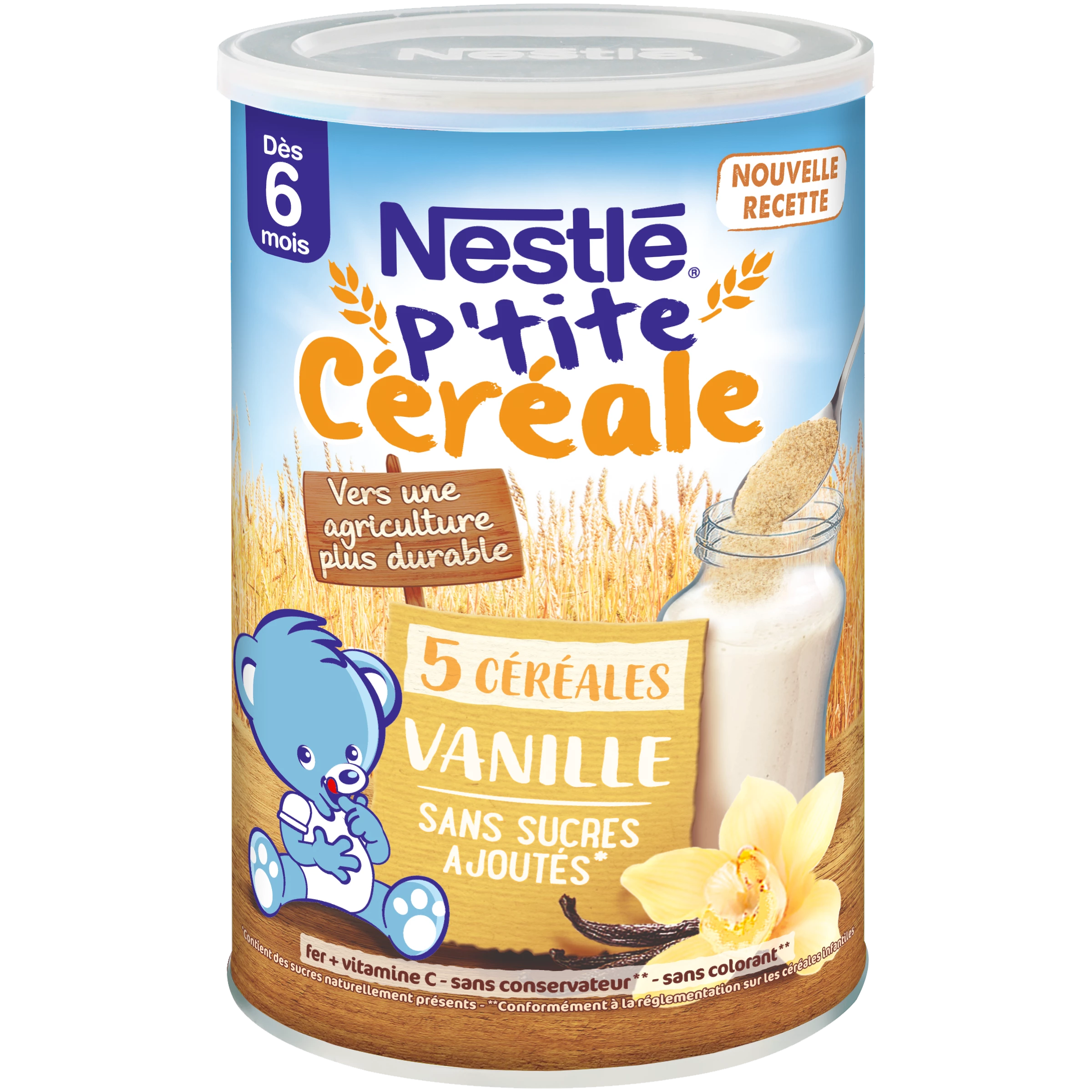 P'tite Cereal Vanille 415g - NESTLÉ