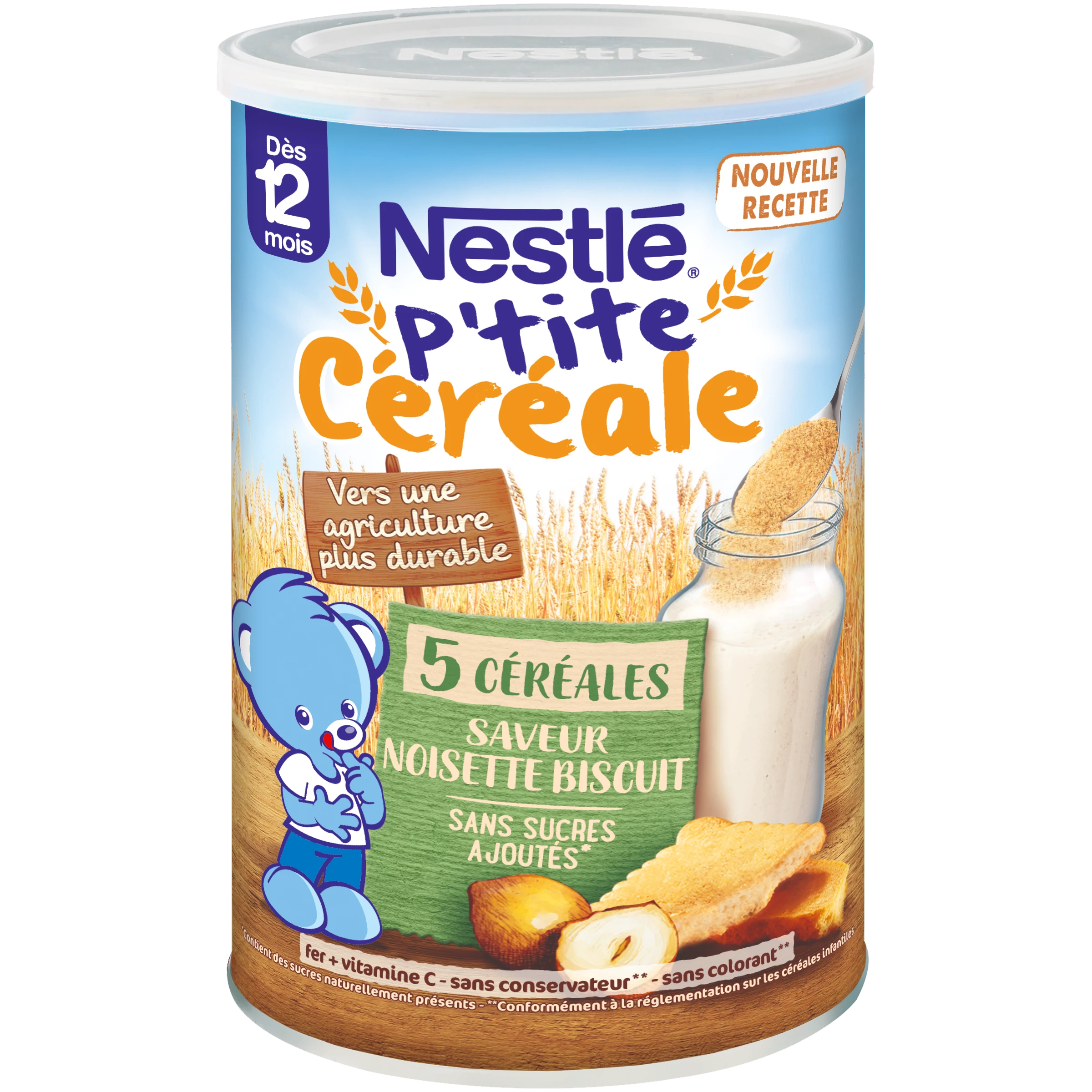 P'tite Cereal Hazelnut Biscuit 41 - NESTLÉ
