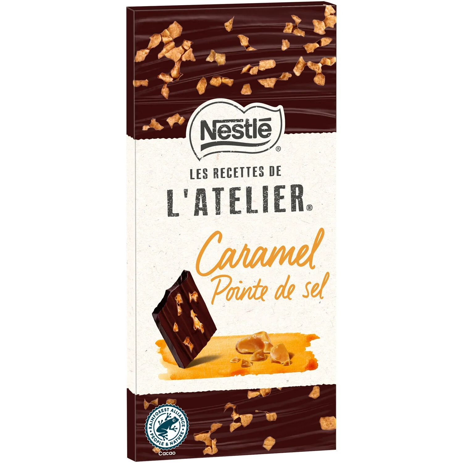 Nestle Lrda Noir Caramel 100g
