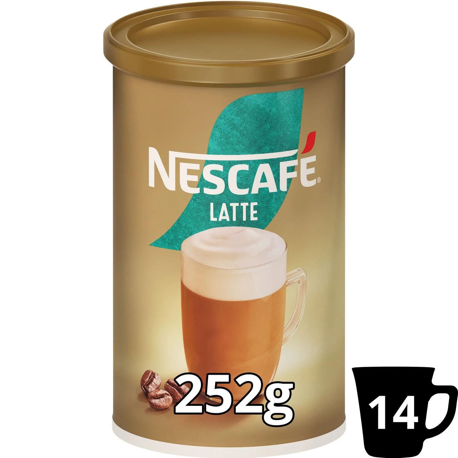 252g Cappuccino Latte Nescafe