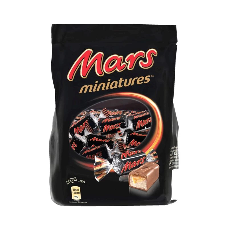 Barres chocolatés Miniature 130g - MARS