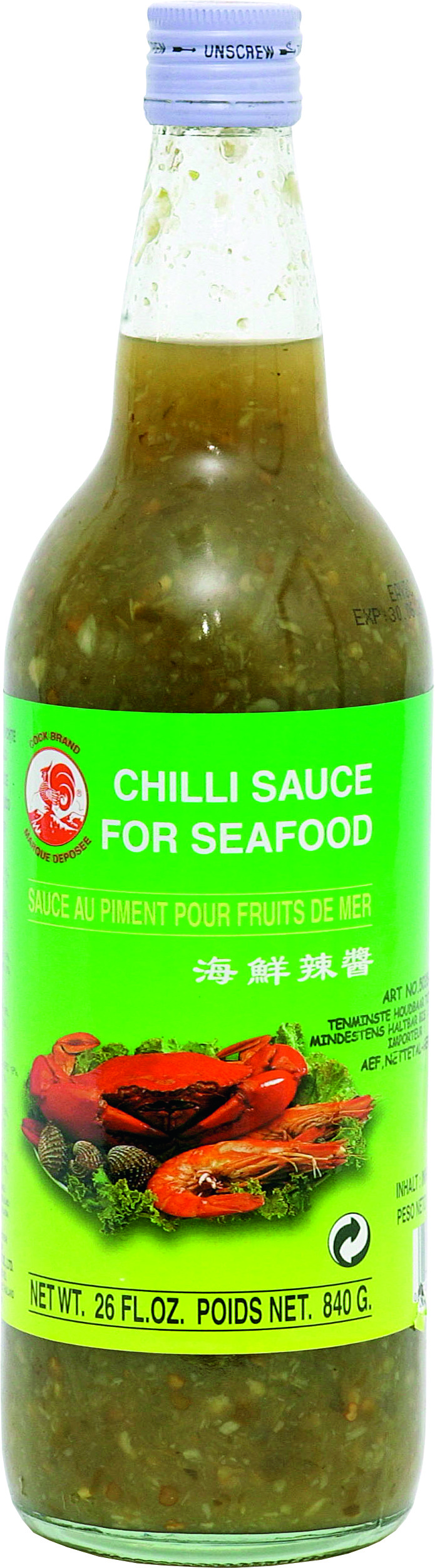Spicy Seafood Sauce 12 X 800 Gr - Cock