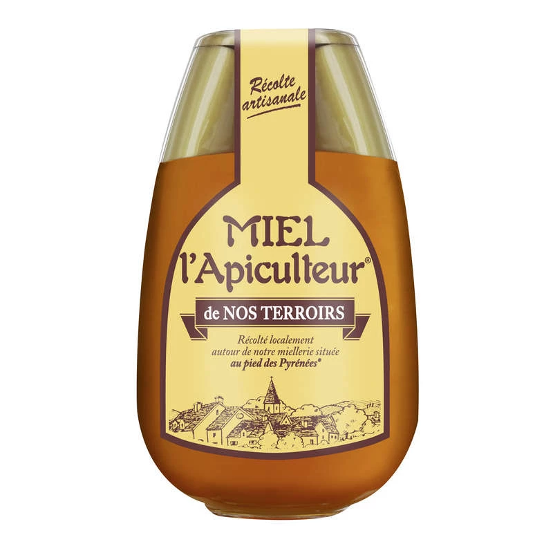 Liquid Terroirs Honey with Doser 450g - L'APICULTEUR