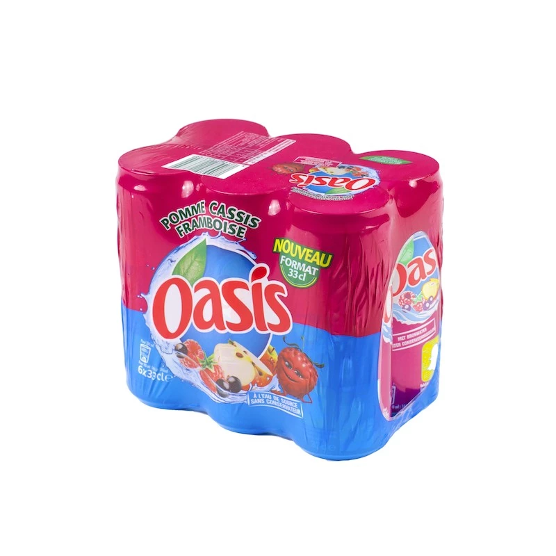 Oasis Pom-cas-framb Slim Bt 6x