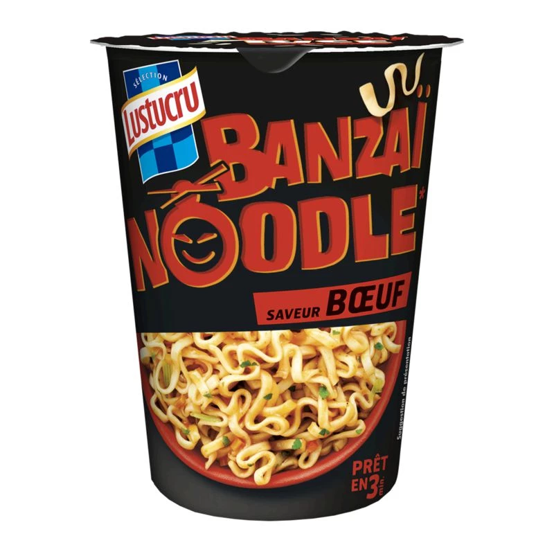 Lustuc Banzai Noodle Boeuf 60g