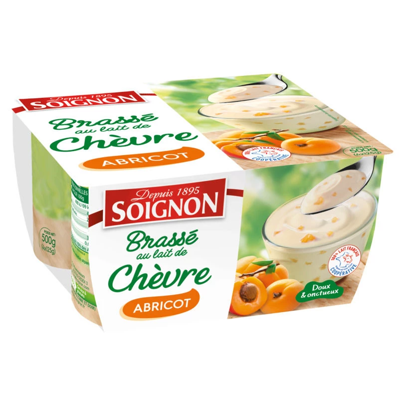 Soignon Yrt Chevre Abricot 4x1
