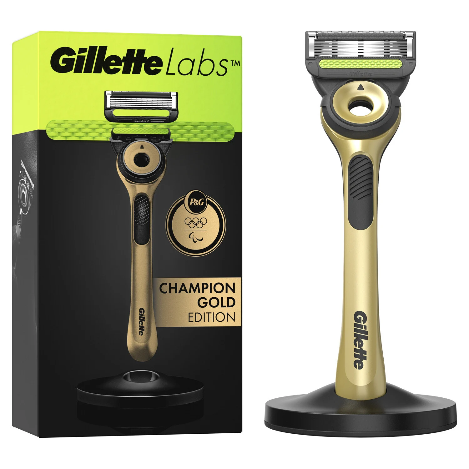 Scatola per rasoi Champion Gold Edition - Gillette