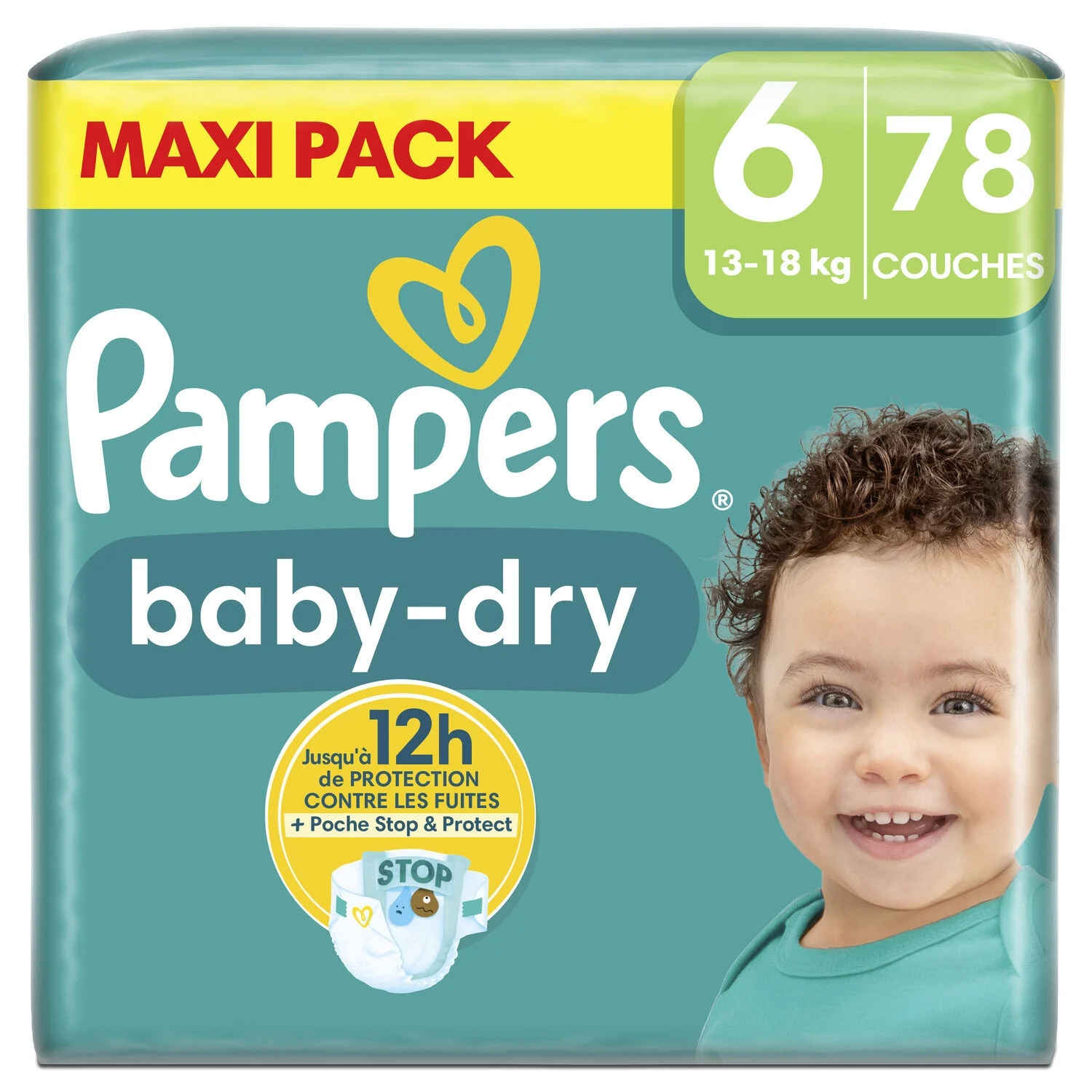 Pampers Baby Dry Maxi T6 X78
