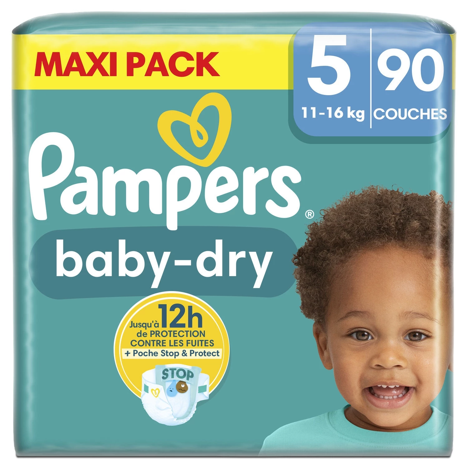 Pampers Baby Dry Maxi T5 X90
