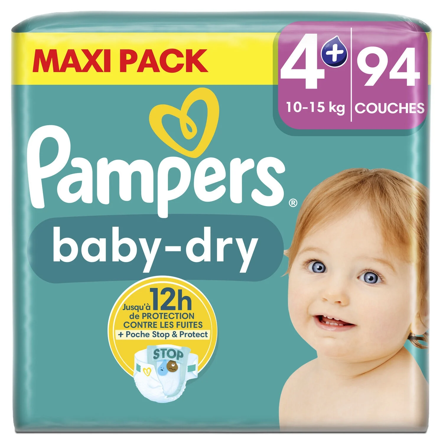 Pampers Baby Dry Maxi T4 X94