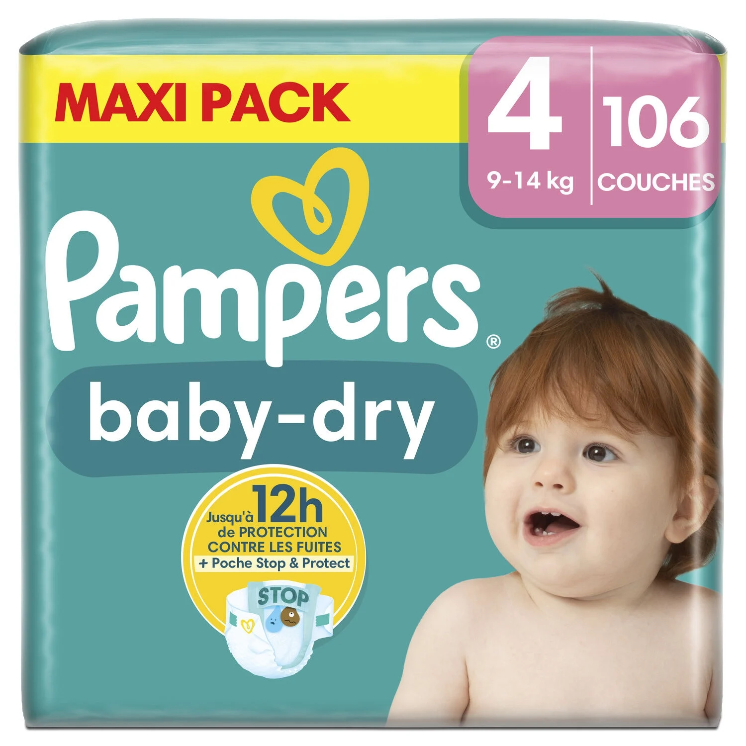 Pampers Baby Dry Maxi T4 X106