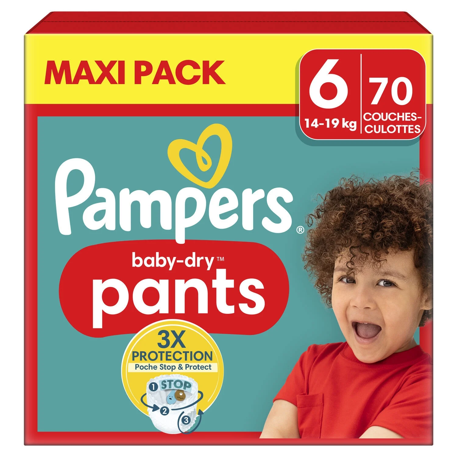 Pampers Bd Pants Maxi T6 X70