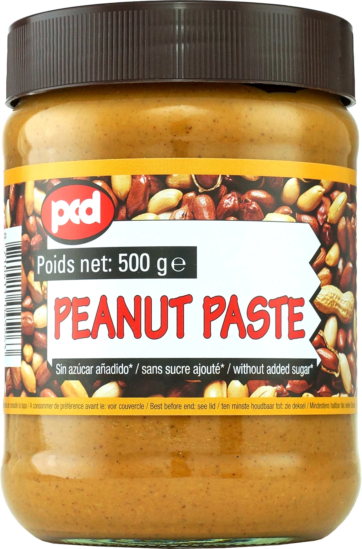 Peanut Butter 12 X 500 Gr - Pcd