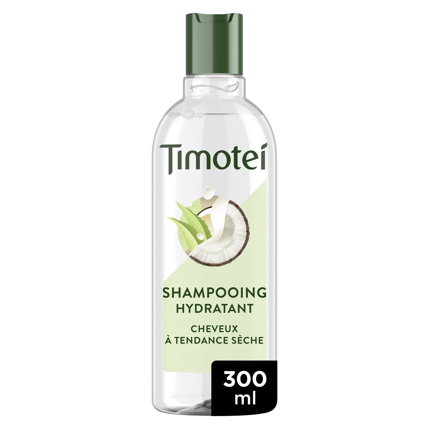 Shampoing Hydratant Sans Silicone Pour Cheveux Normaux Ã Secs Au Lait De Coco Et Aloe Vera  300ml - TIMOTEI