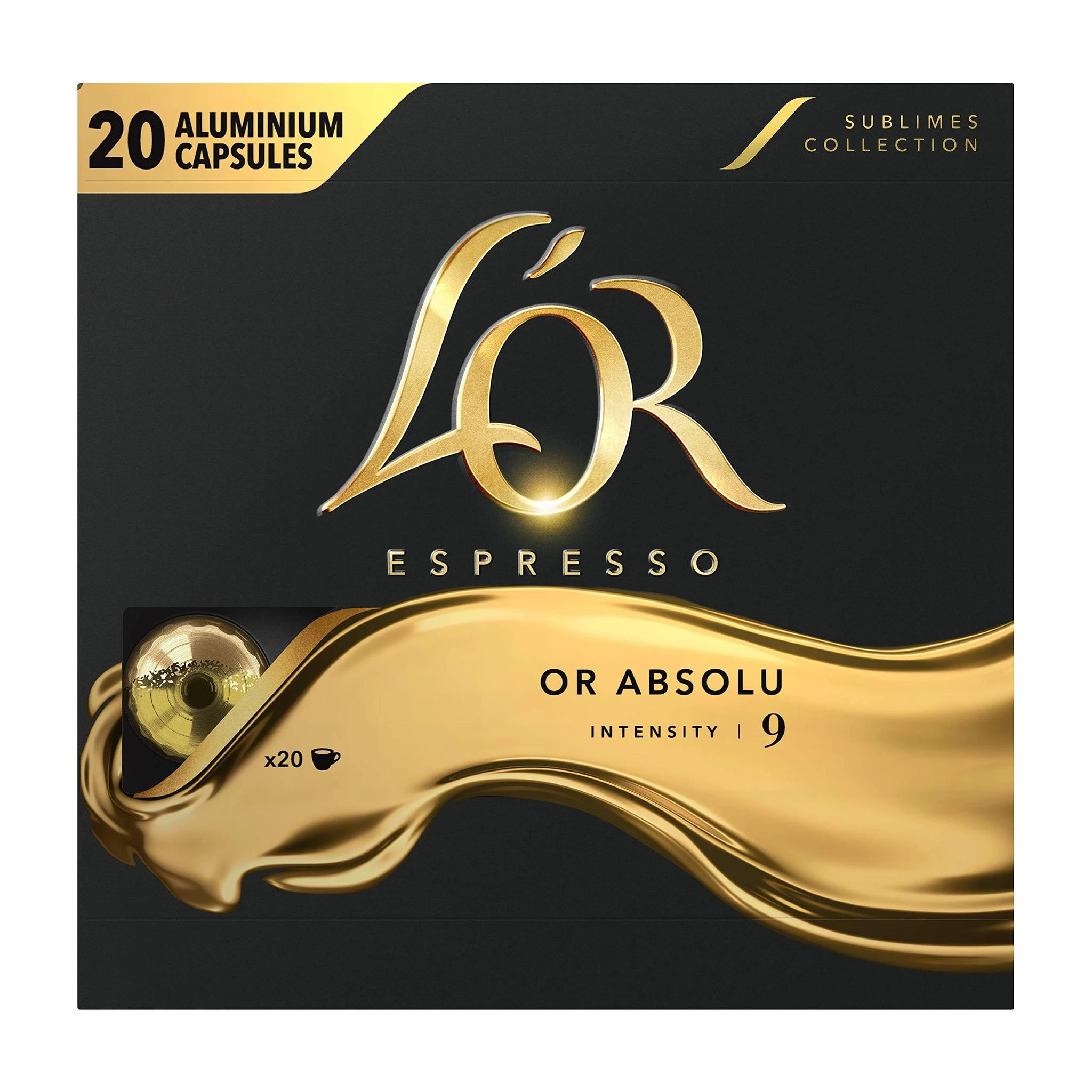 Coffee Capsules Absolute Gold X20 104g - L'OR