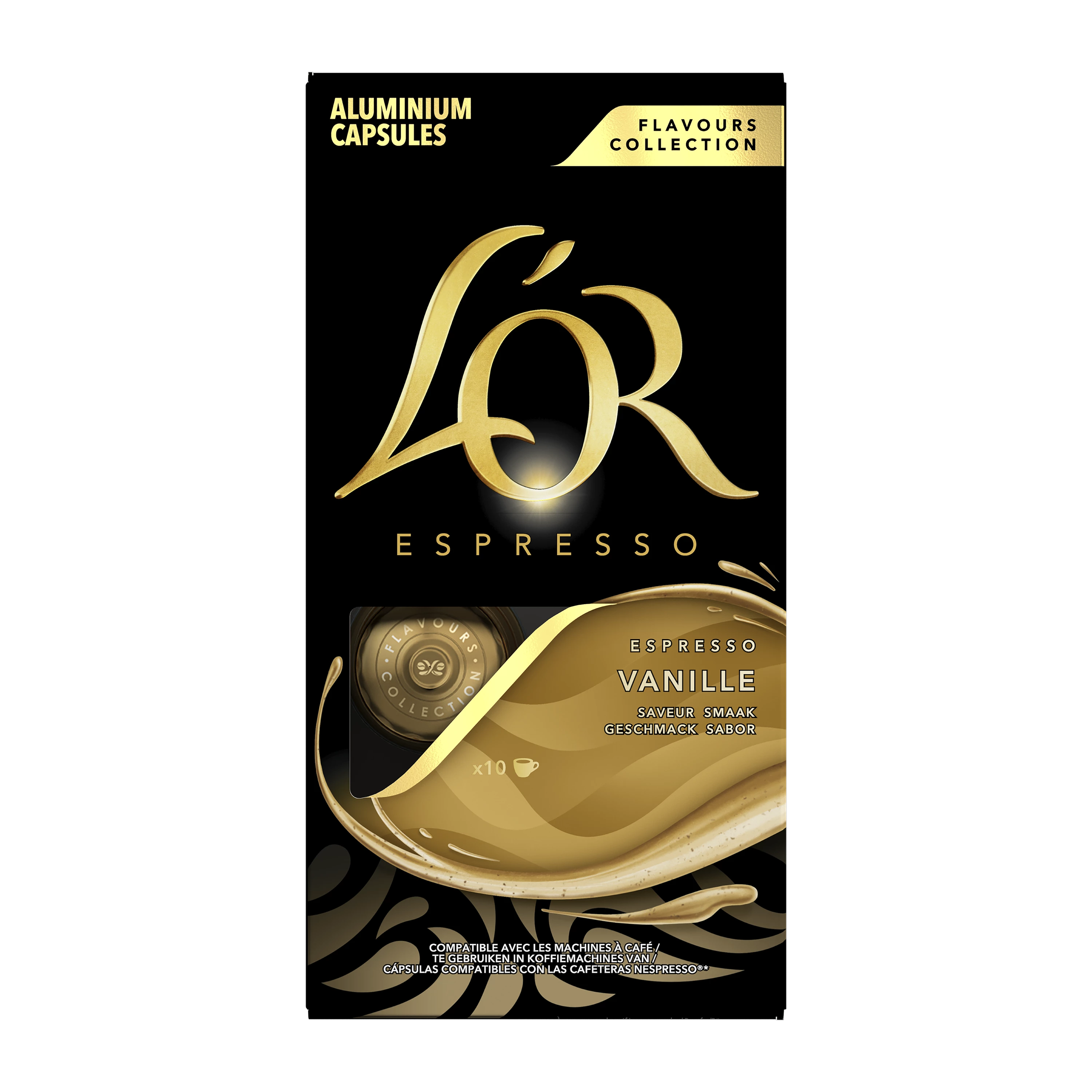 Viên nang cà phê Espresso Vani tương thích với Nespresso; x10; 52g - L'OR