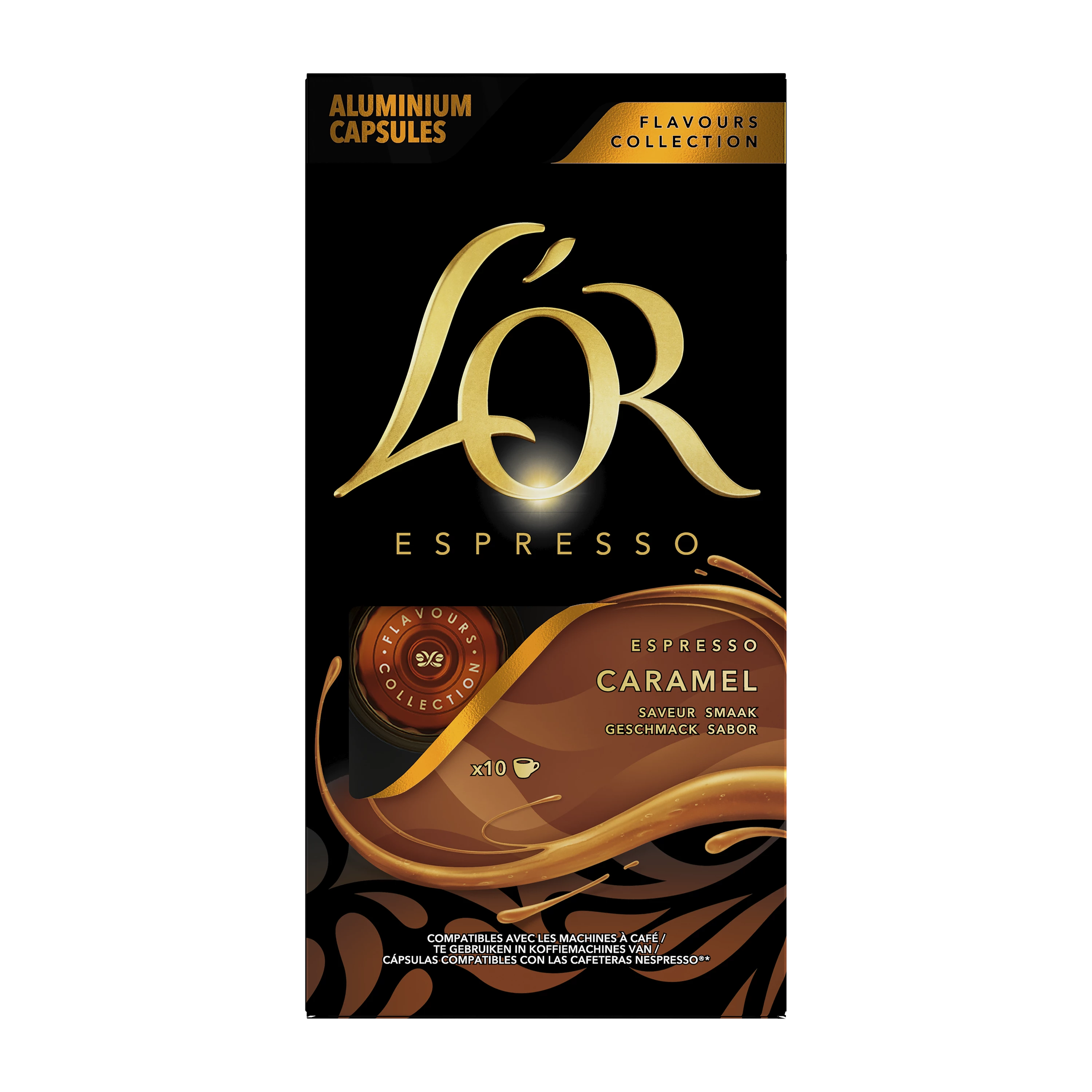 Viên nang Café Espresso Caramel Tương thích Nespresso; x10; 52g - L'OR