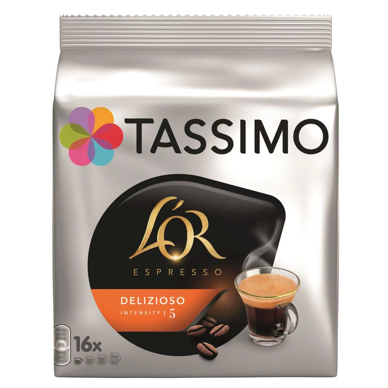 Café Delizioso L'or Espresso X16 Viên 104g - TASSIMO