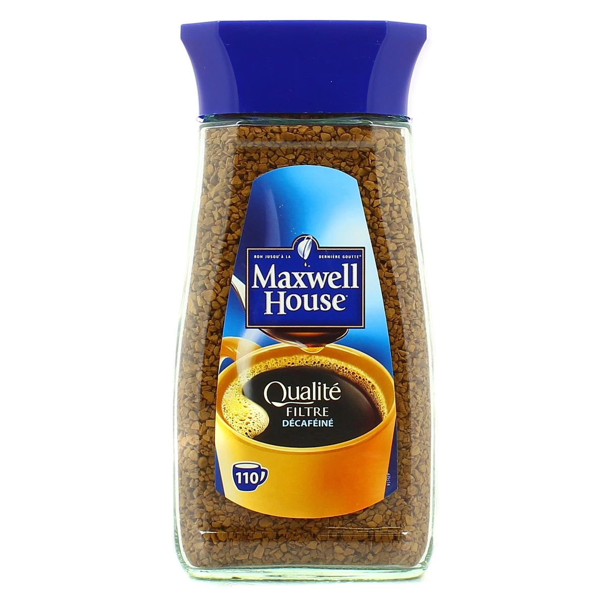 Soluble Coffee Quality Filter Decaffeinated 200g - MAXWELL HOUSE