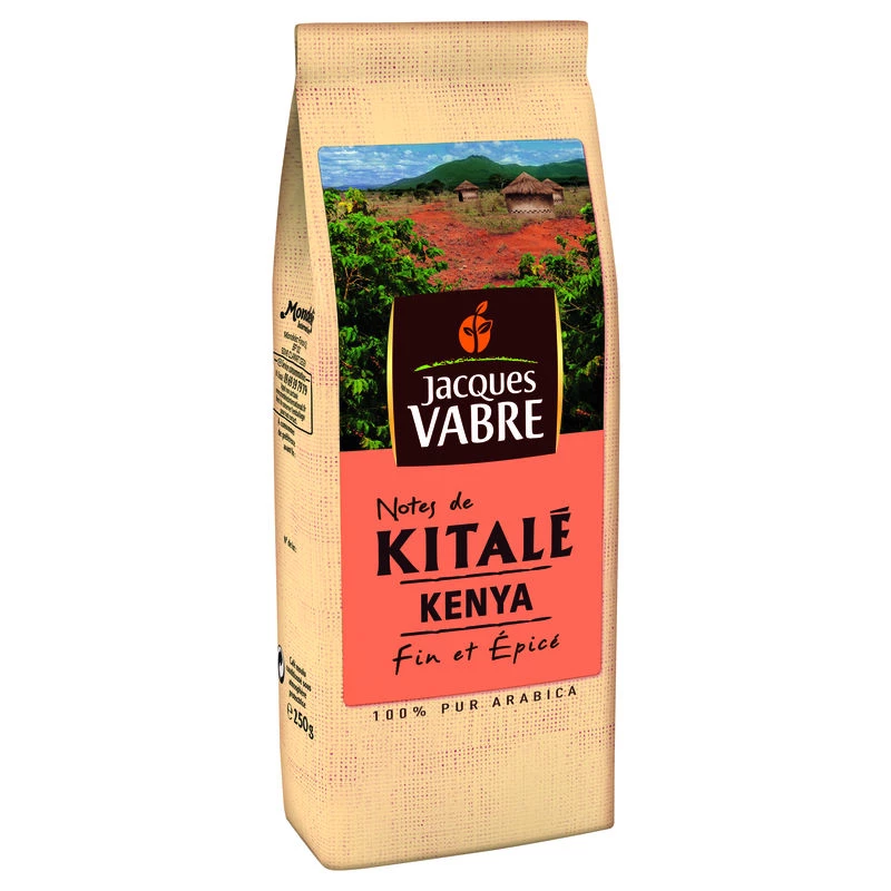 キタレ ケニア産 挽いたコーヒーノート 250g - JACQUES VABRE