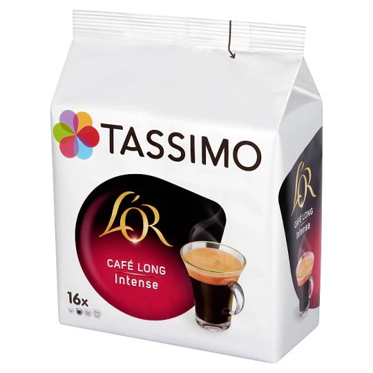 كبسولات قهوة لور مكثفة طويلة X16 128 جرام - TASSIMO
