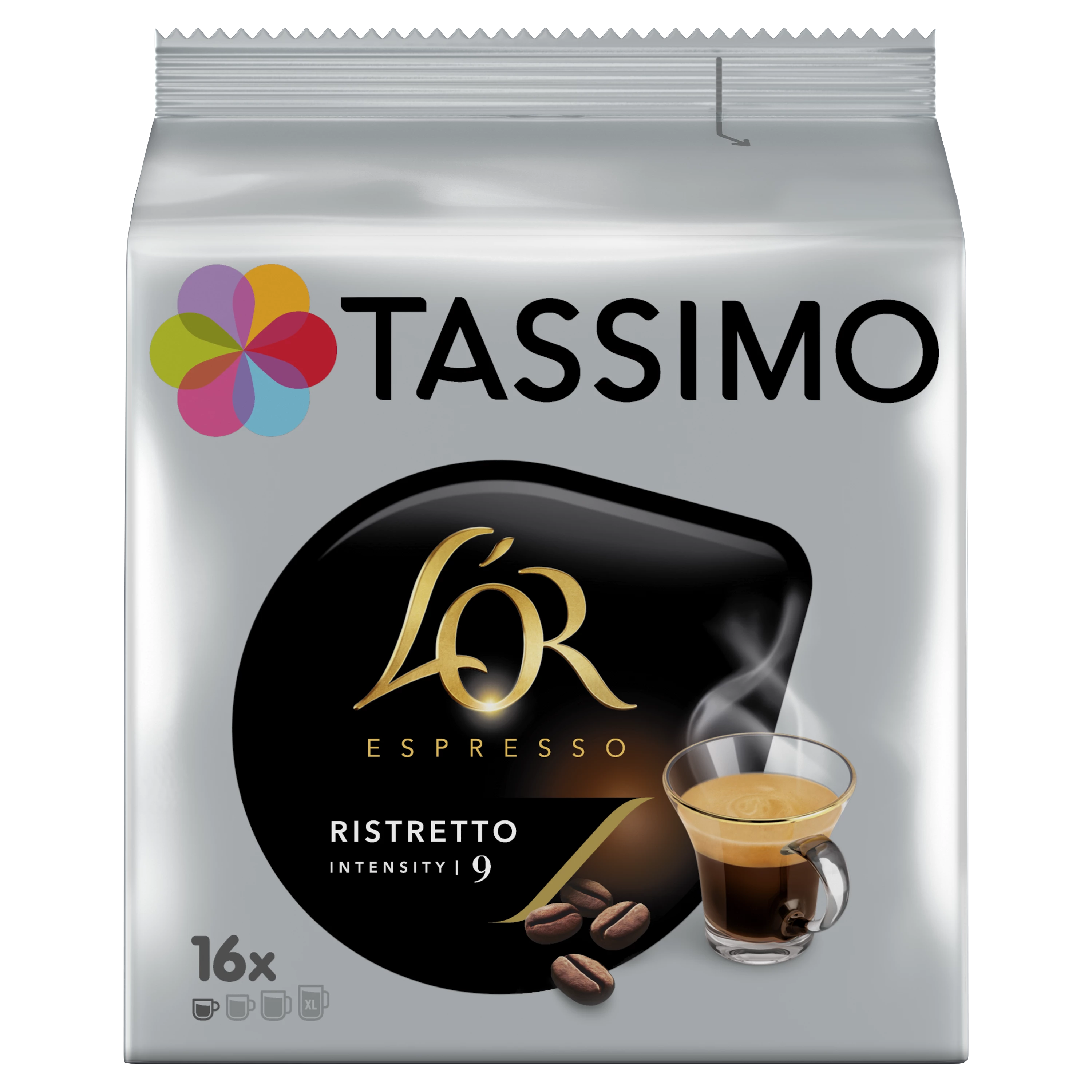 Café Ristretto L'or Espresso X16 Dosettes 128g - TASSIMO