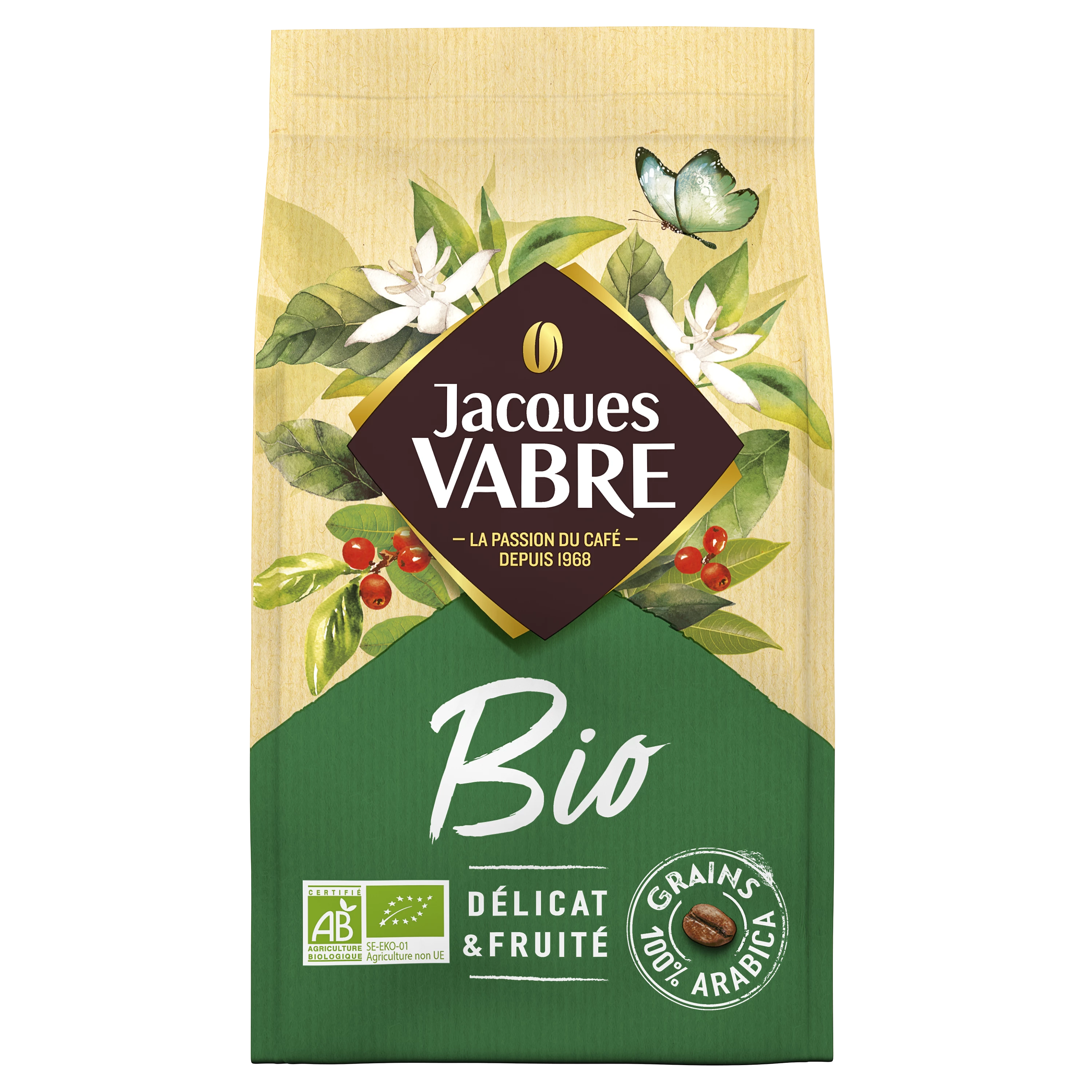 Jacques Vabre Organic Grains 400 G